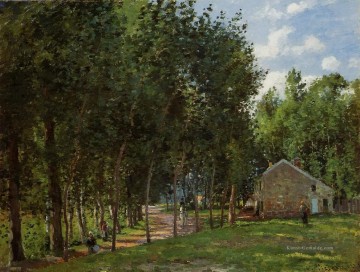  1872 - das Haus im Wald 1872 Camille Pissarro